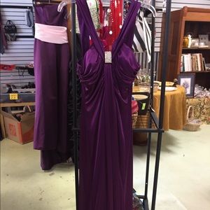 Purple prom or bridesmaid dress